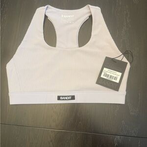 Bandit running sports bra thistle size small